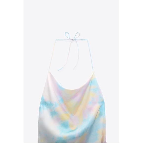 Zara Tie Dye Slip Dress - Multicolored - Picture 7 of 7